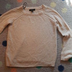 Thick cream Forever 21 sweater.